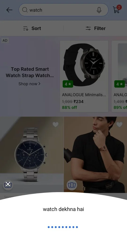 online watch shopping