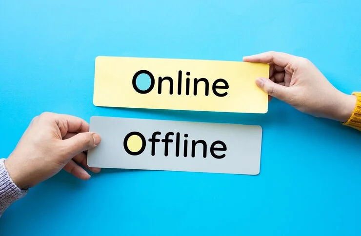online and offline marketing